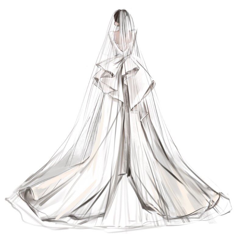 Customize Bridal Sketching - 4