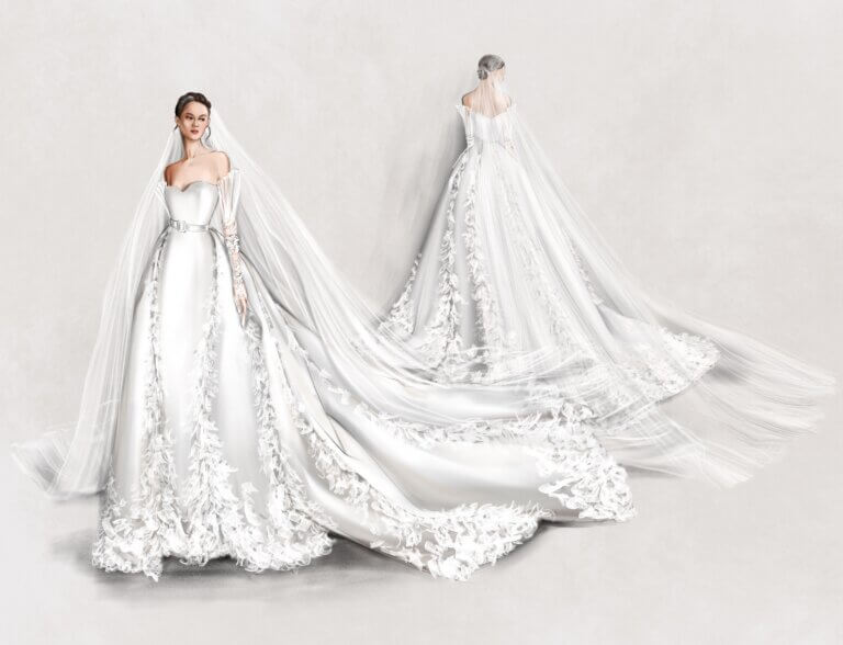 Customize Bridal Sketching - 2