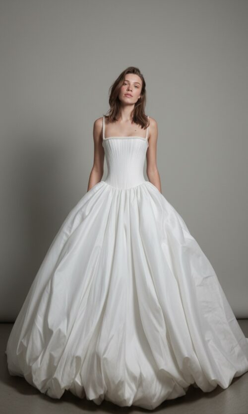 Structured Corset Ballgown Wedding Dress